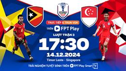 Video Đông Timor vs Singapore (Bảng A ASEAN Cup 2024)