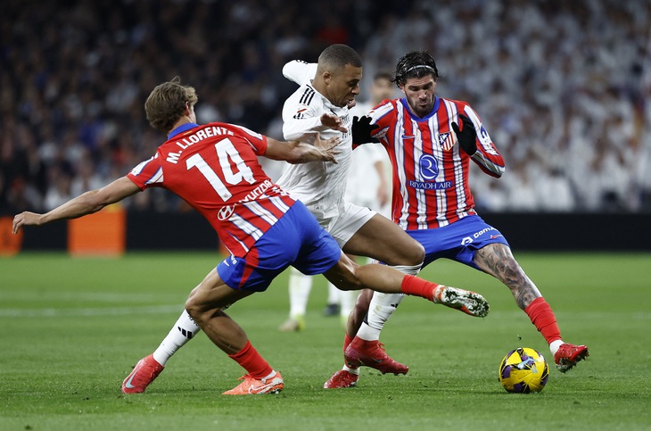 Dự đoán tỉ số: Mbappe, Vinicius đầu hàng trước Atletico Madrid - Ảnh 1.