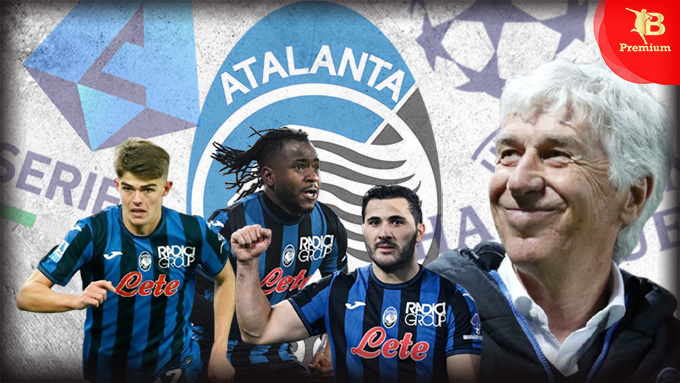 Atalanta đang "làm mưa làm gió" ở Serie A và Champions League