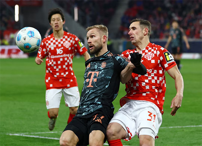 Bayern thua sốc trước Mainz