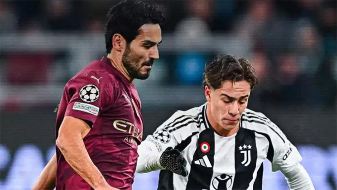 Juventus có chiến thắng thuyết phục trước Man City