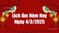 Lịch âm hôm nay 2025: Xem lịch âm 4/3/2025, Lịch vạn niên ngày 4 tháng 3 năm 2025