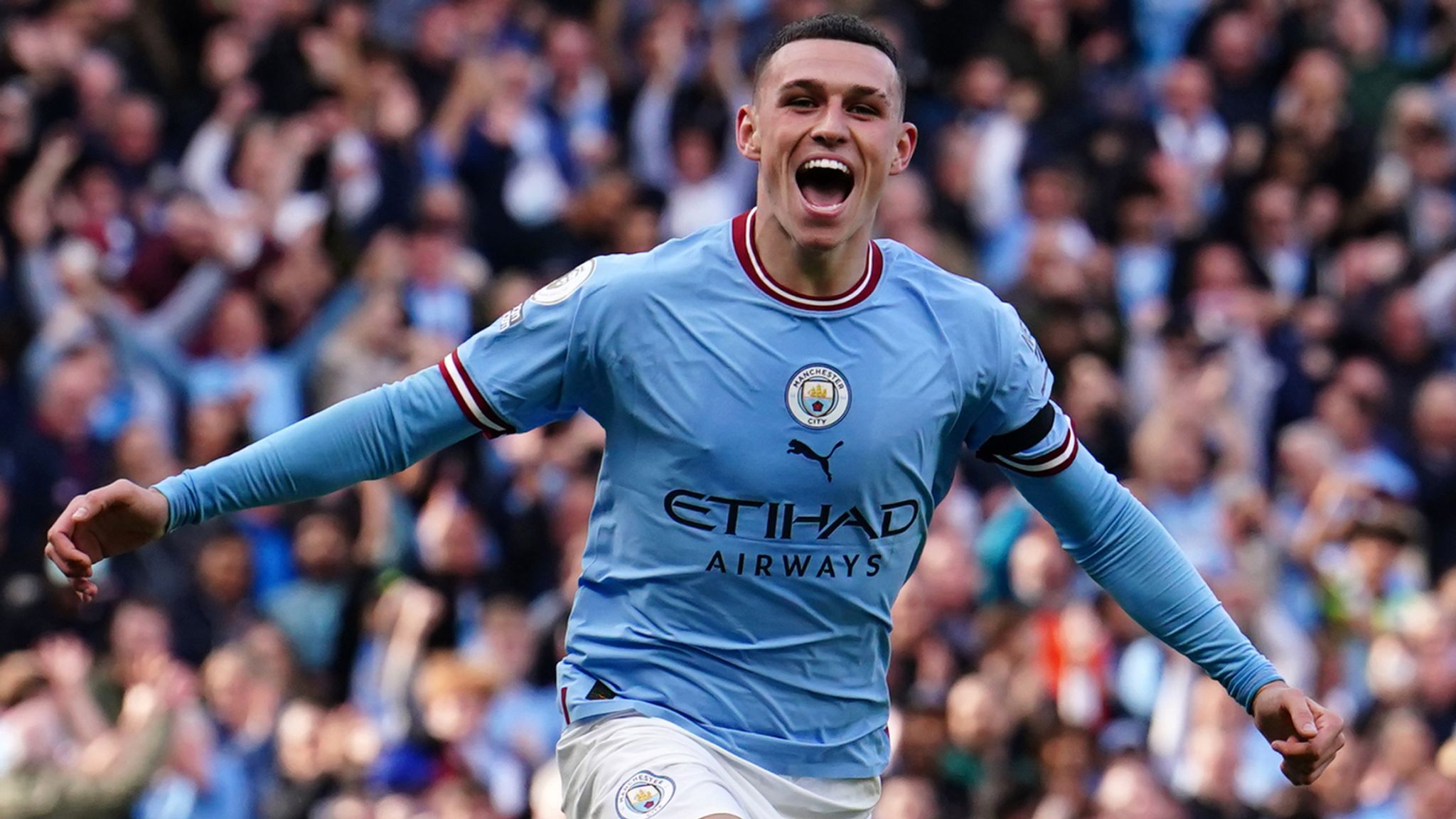 Foden đã ghi 6 bàn trong 4 lần gặp MU gần nhất tại Premier League