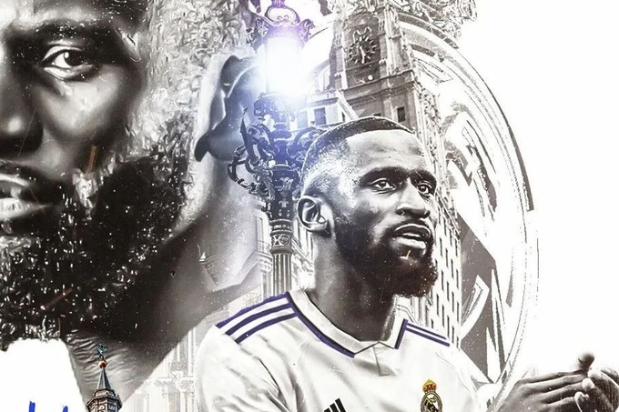 Rudiger chính là thủ lĩnh hàng phòng ngự của Real Madrid mùa này.