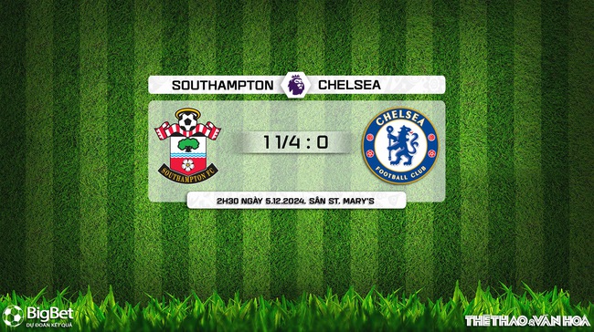 Nhận định, soi tỷ lệ Southampton vs Chelsea 02h30 ngày 5/12, vòng 14 Ngoại hạng Anh - Ảnh 10.